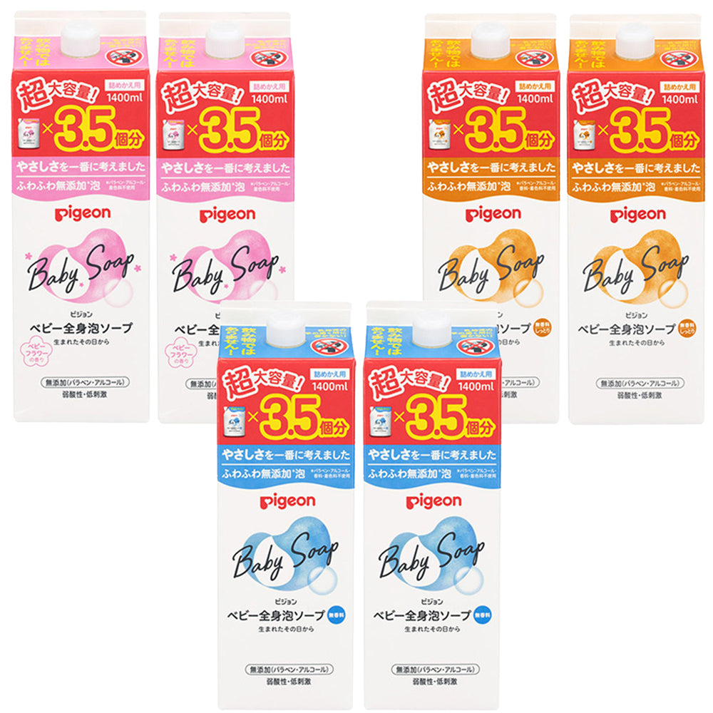 全身泡ソープ ベーシック（詰めかえ用3.5回分 1400ml×2個）